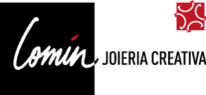 Logo de Comin Joieria Creativa, joyería artesanal familiar de Barcelona, ​​fundada en 1965.
