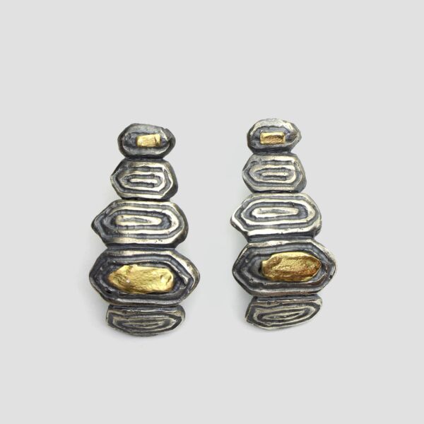 Arracades plata i or