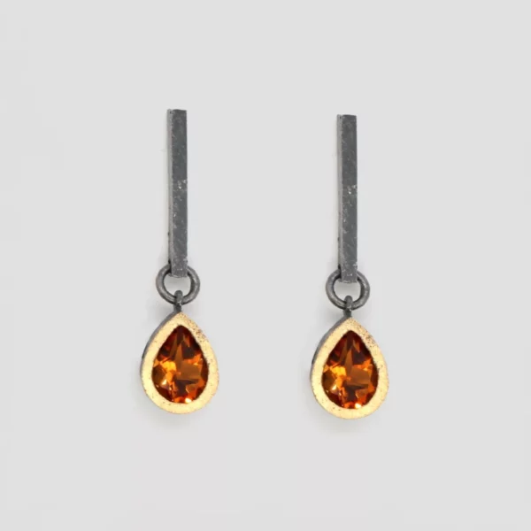 Arracades citrins llàgrimes