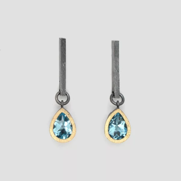 Arracades topazis llàgrimes