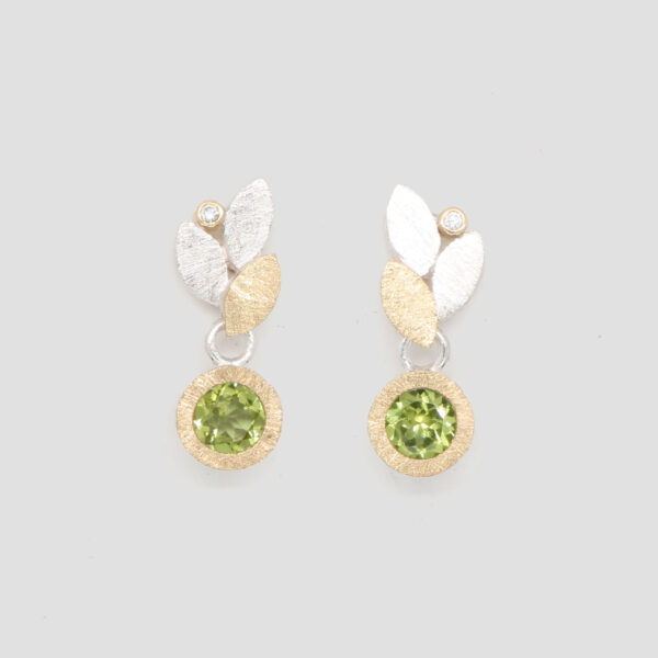 Arracades peridots • rosa